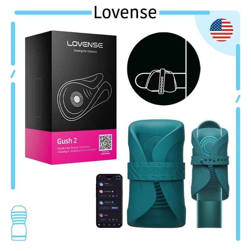 🇺🇸 Lovense Gush 2 震盪快感龜頭震動器-Toys-L 玩巨撚