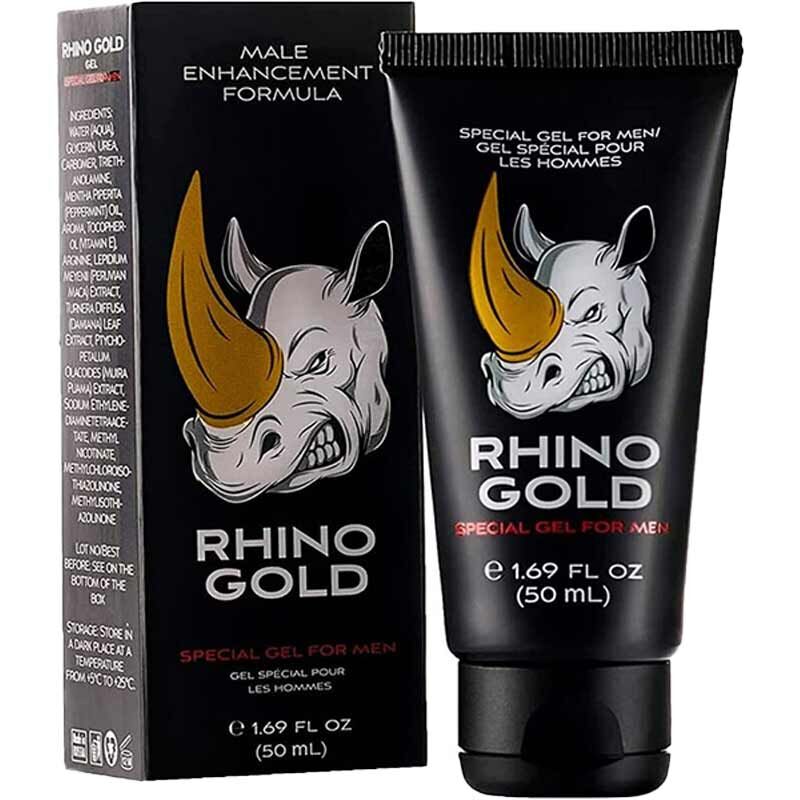 🇷🇺 Rhino Gold 助勃持久陰莖增大膏 - 50ml-Toys-L 玩巨撚