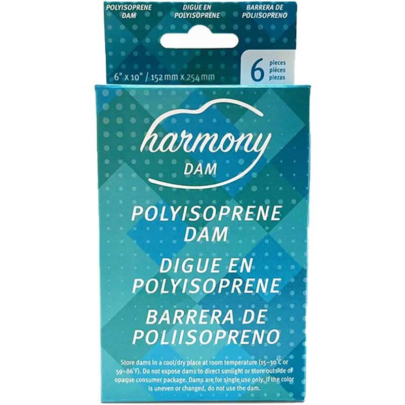🇨🇦 Harmony 超薄絲滑PI口交膜 - 6片-Toys-L.HK
