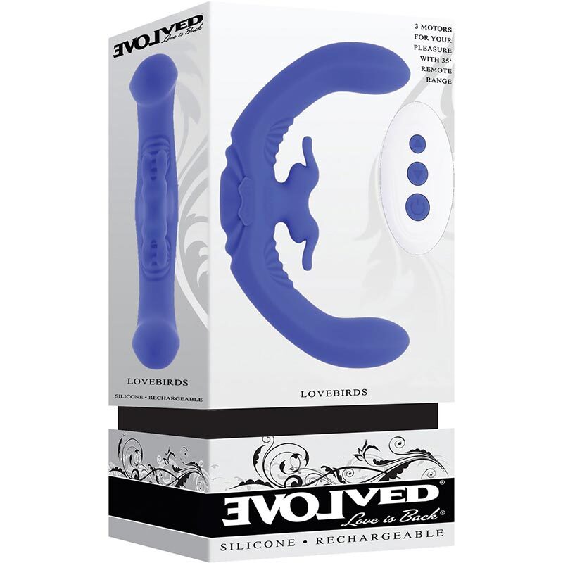 🇺🇸 Evolved Lovebirds 遙控防水雙頭震動棒-Toys-L 玩巨撚