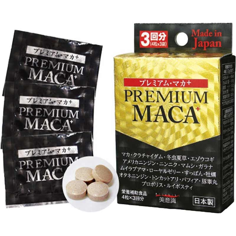 🇯🇵 Wolf Club 高級瑪卡男士活力補充品 - 12粒-Toys-L.HK