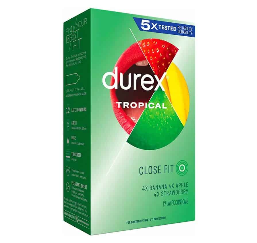Durex水果味安全套 －12片-Toys-L 玩巨撚