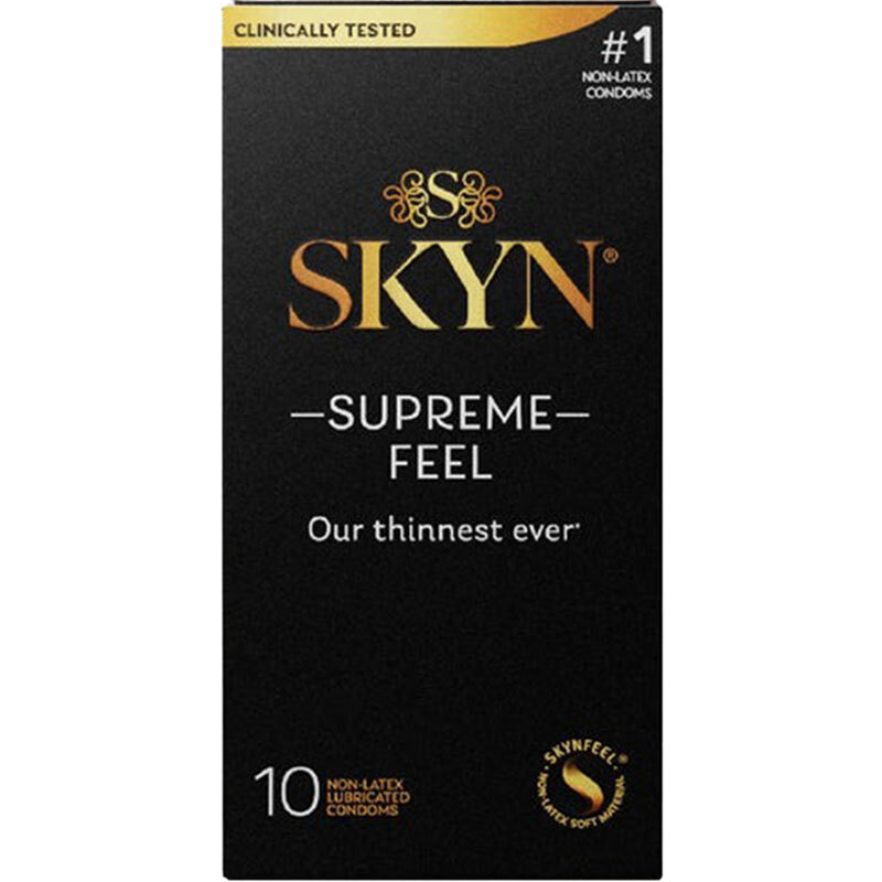 🇺🇸 SKYN Supreme Feel 極致超薄安全套 - 10片-Toys-L 玩巨撚