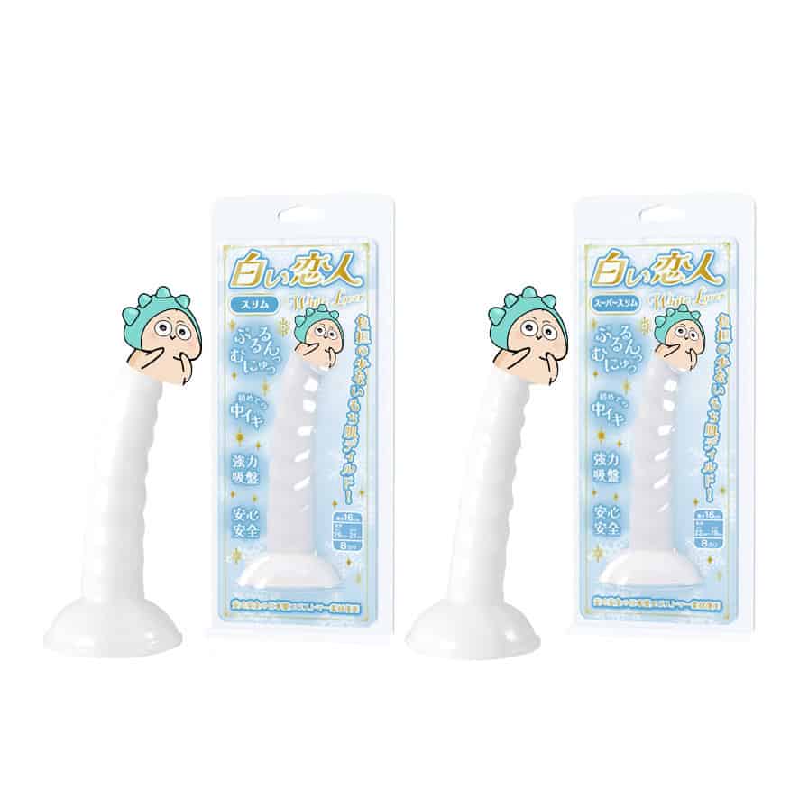 Wild One 白之戀人柔軟幼身假陽具 - 幼 / 極幼-Toys-L 玩巨撚