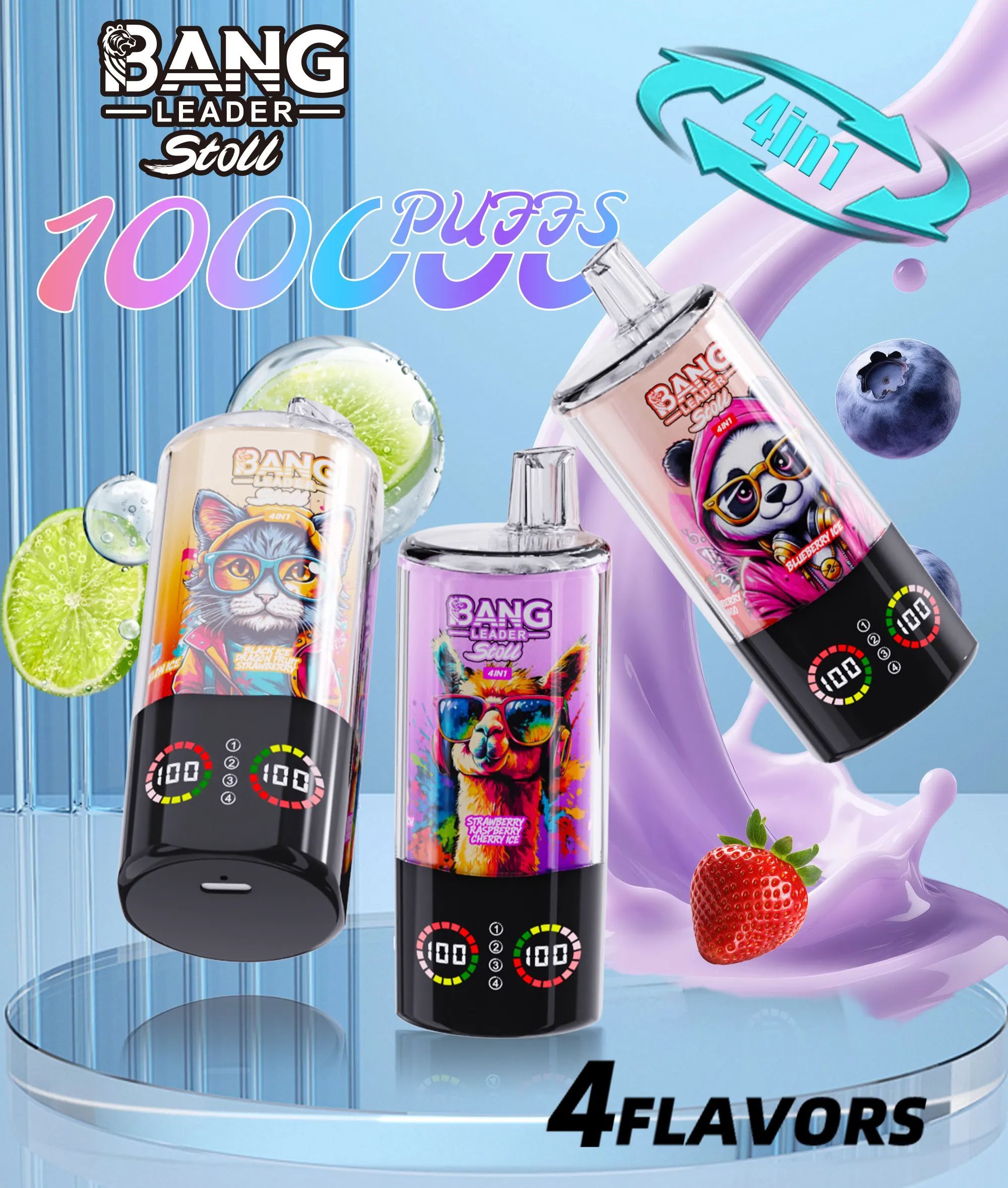 Bang Leader 100k Puffs 使い捨て電子タバコ｜大容量・長持ち・高性能VAPE