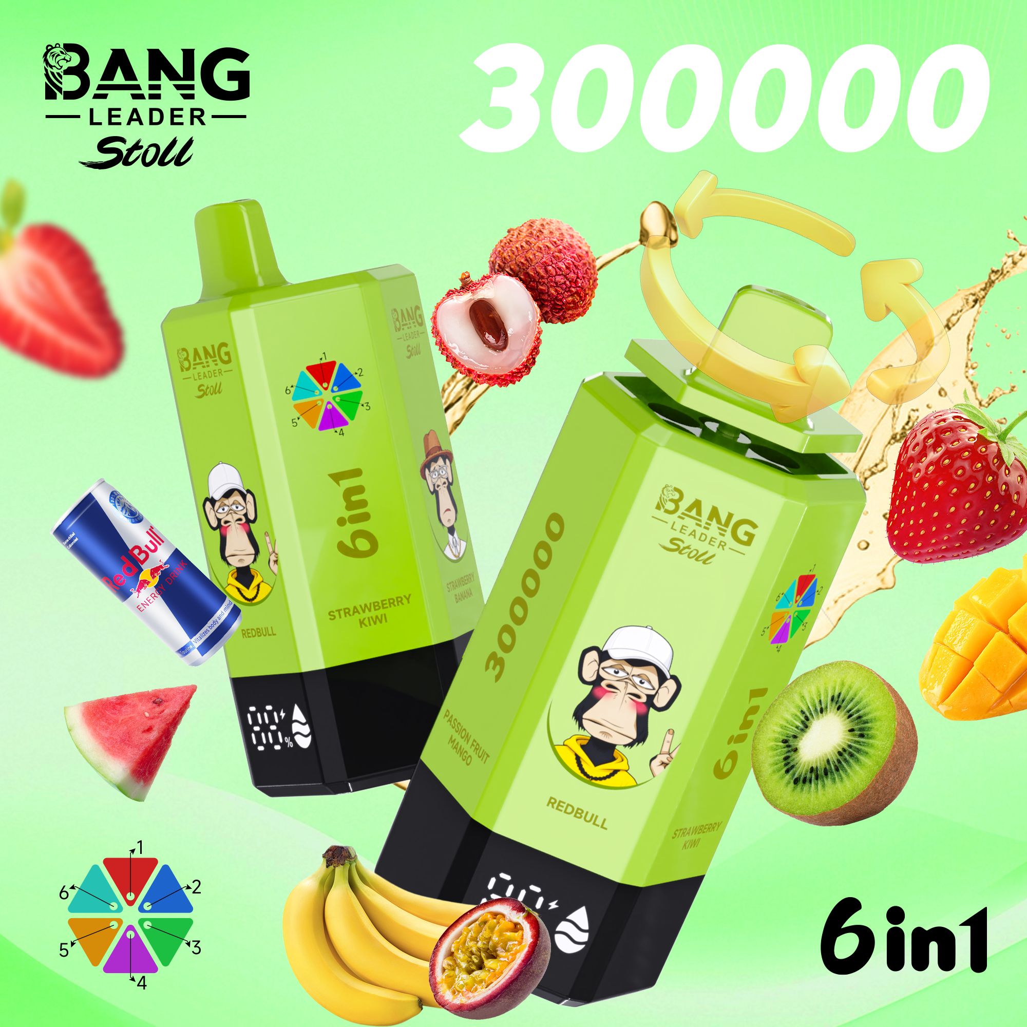 BANG LEADER STOLL 300K Puffs