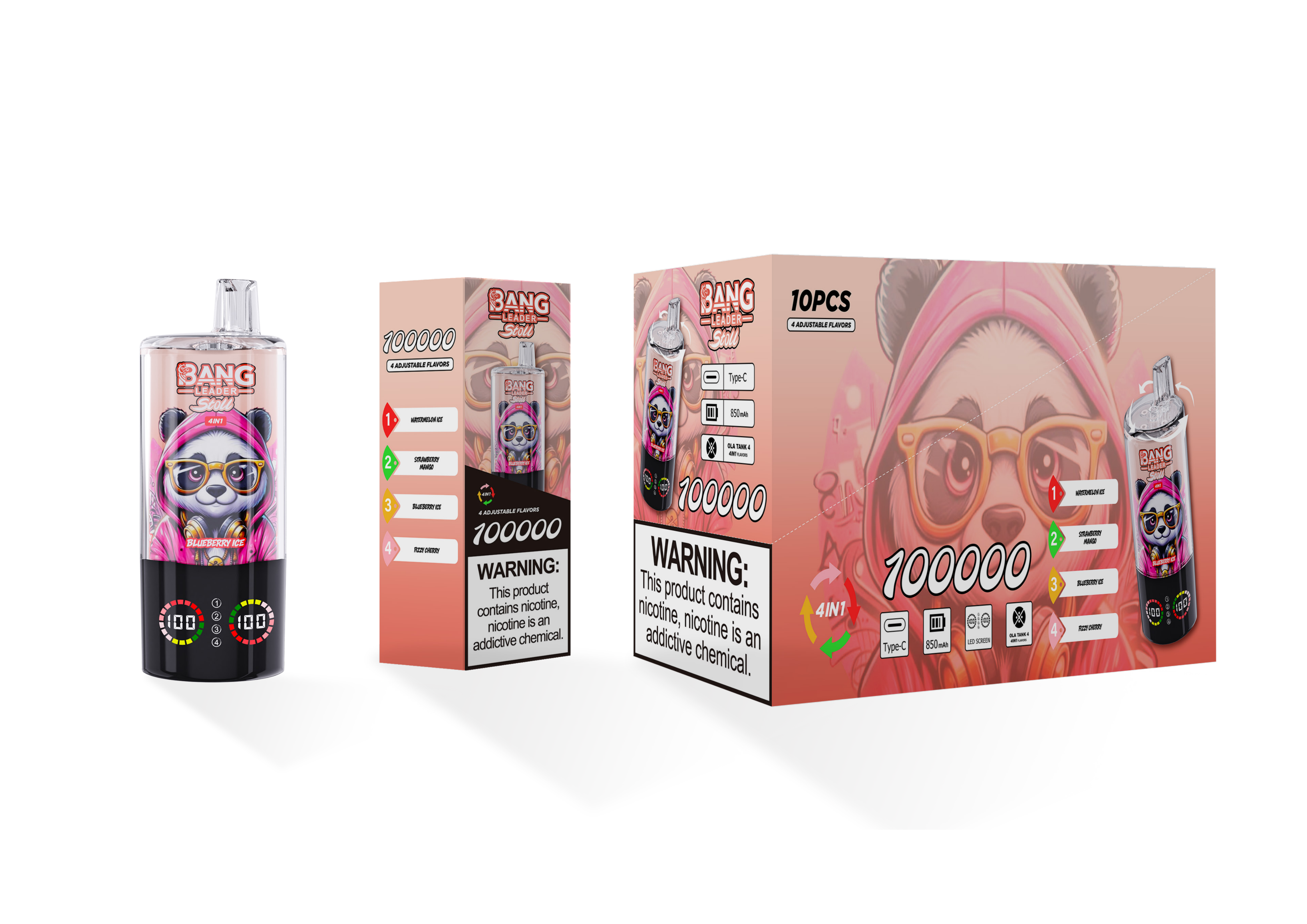 Bang Leader 100k Puffs 使い捨て電子タバコ｜大容量・長持ち・高性能VAPE