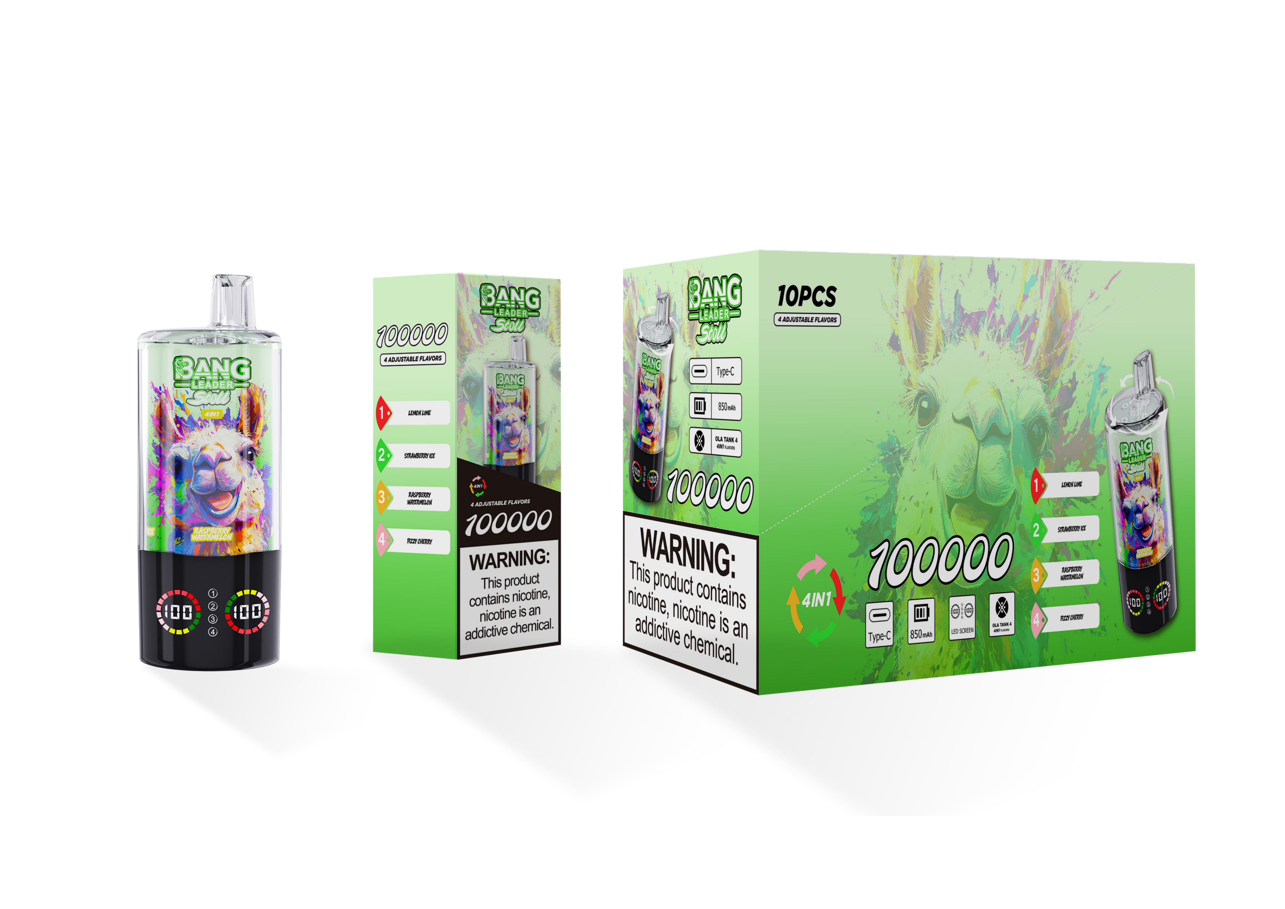 Bang Leader 100k Puffs 使い捨て電子タバコ｜大容量・長持ち・高性能VAPE