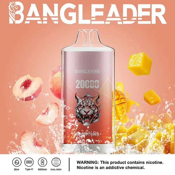 Bang Leader 20000パフ 使い捨て電子タバコ **大量仕入れ・卸売特価対応**