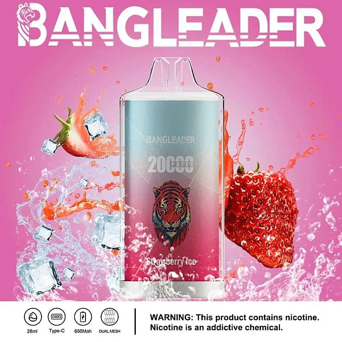 Bang Leader 20000パフ 使い捨て電子タバコ **大量仕入れ・卸売特価対応**