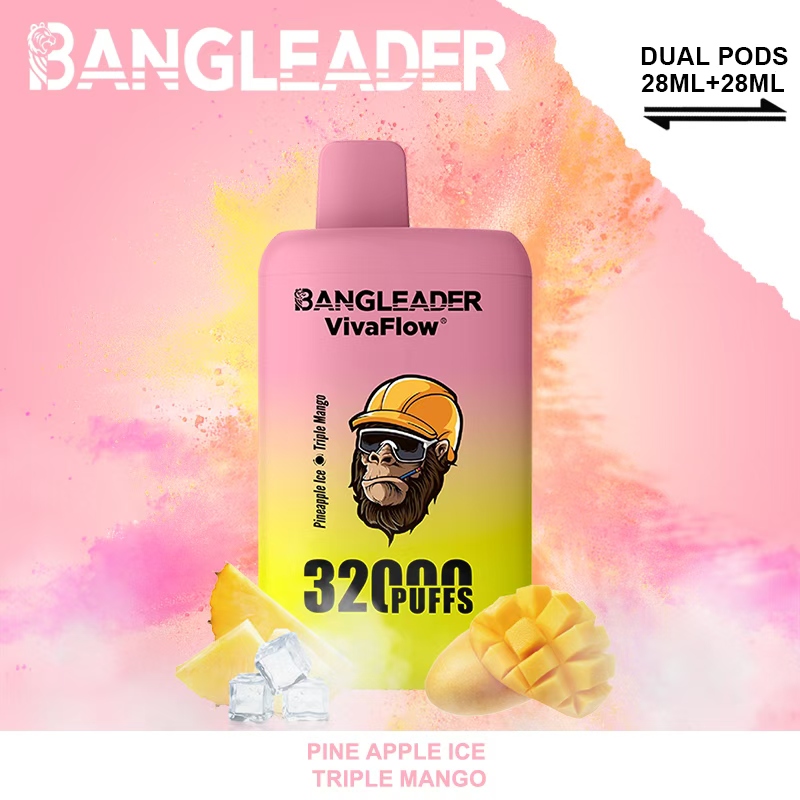 Bang Leader 32000｜デュアルフレーバー使い捨て電子タバコ