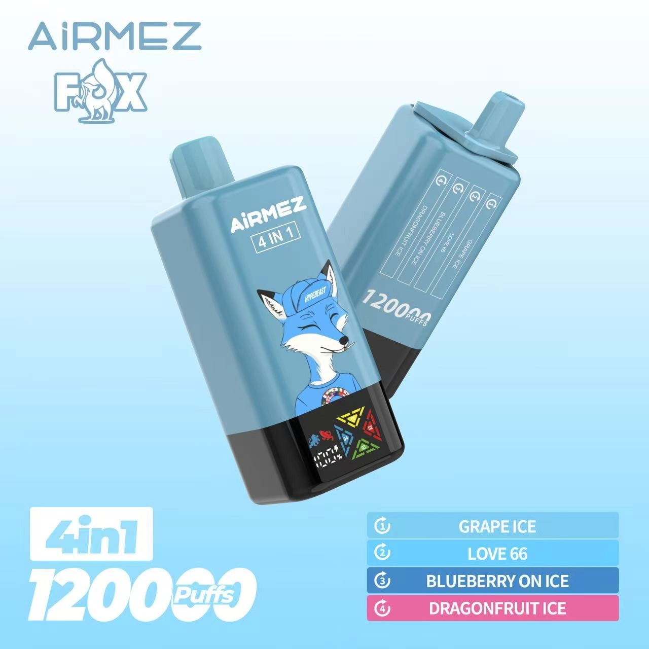 Airmez FOX 12万パフ 4 IN 1