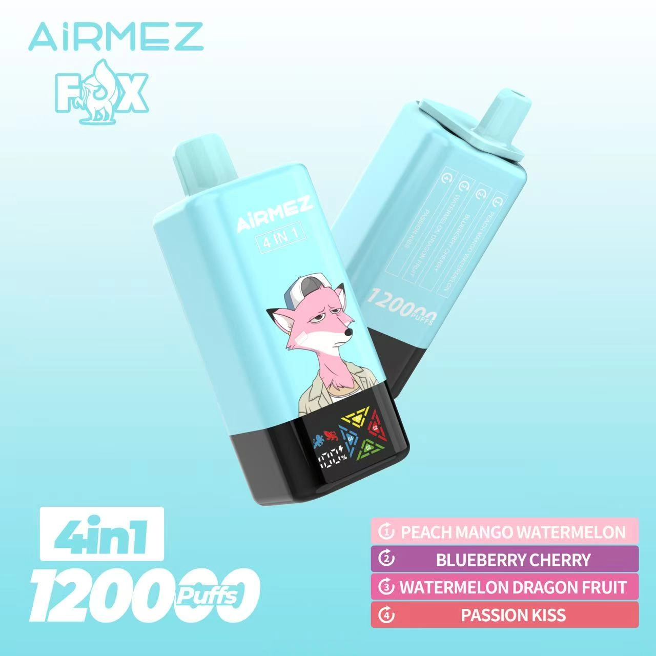 Airmez FOX 12万パフ 4 IN 1