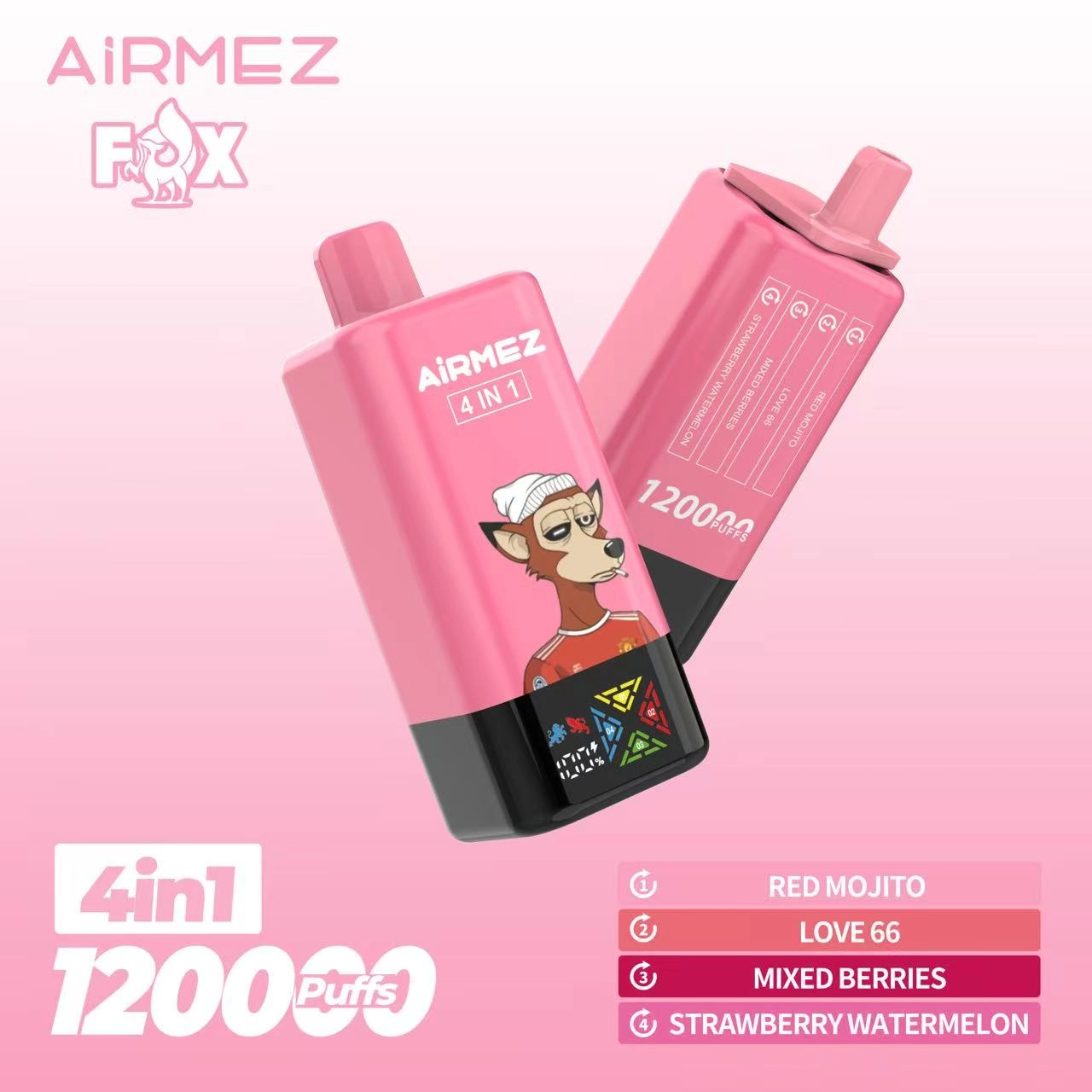 Airmez FOX 12万パフ 4 IN 1