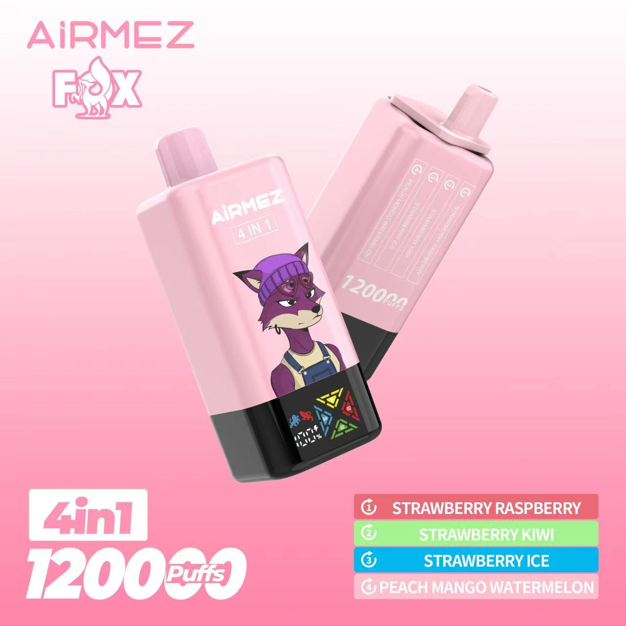 Airmez FOX 12万パフ 4 IN 1