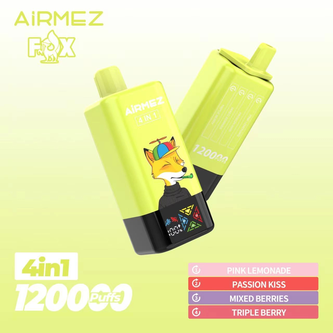Airmez FOX 12万パフ 4 IN 1