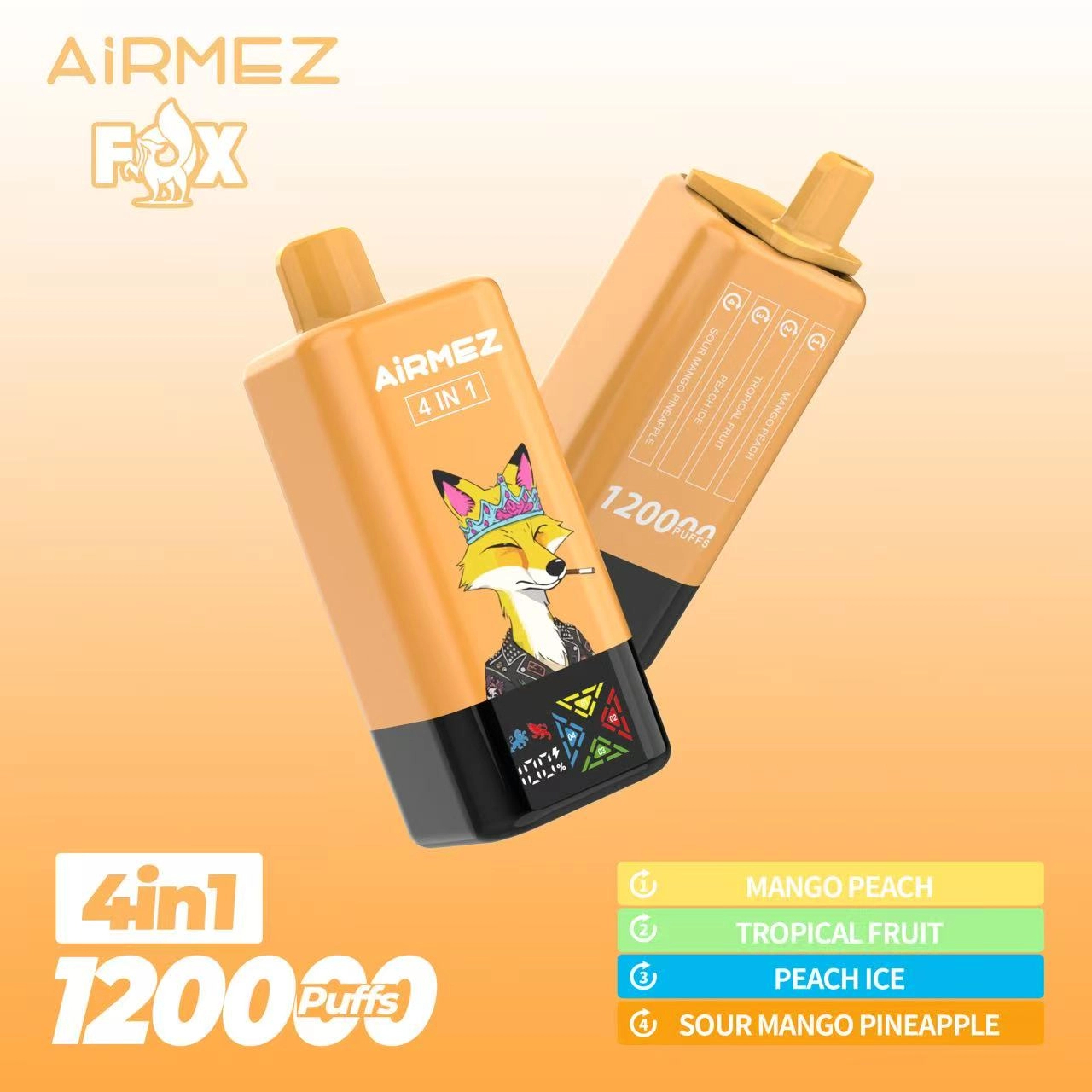 Airmez FOX 12万パフ 4 IN 1