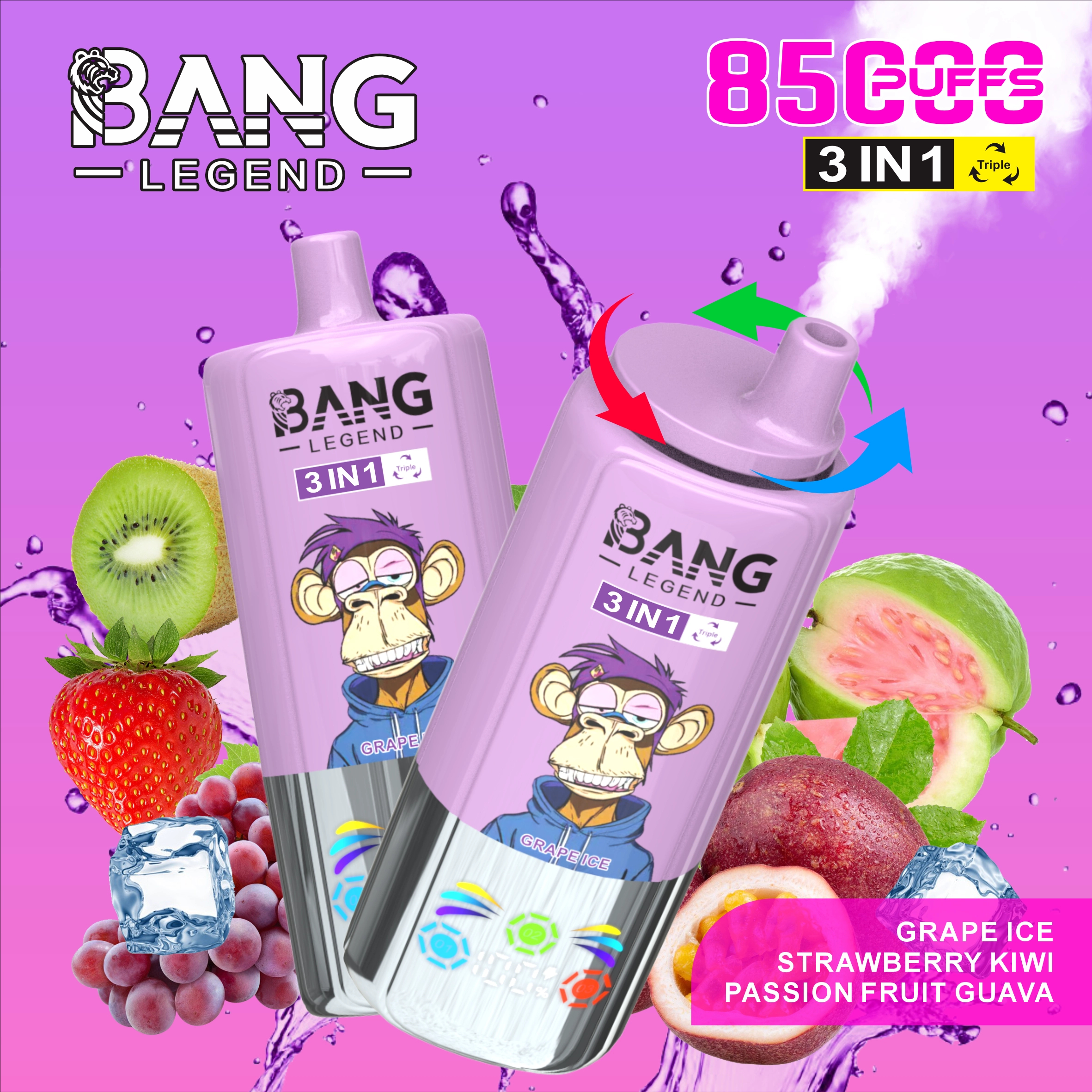 Bang Legend 85000 Puffs – 3 in 1