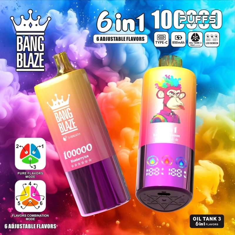 Bang Blaze 100K Puffs 6in1 Vape