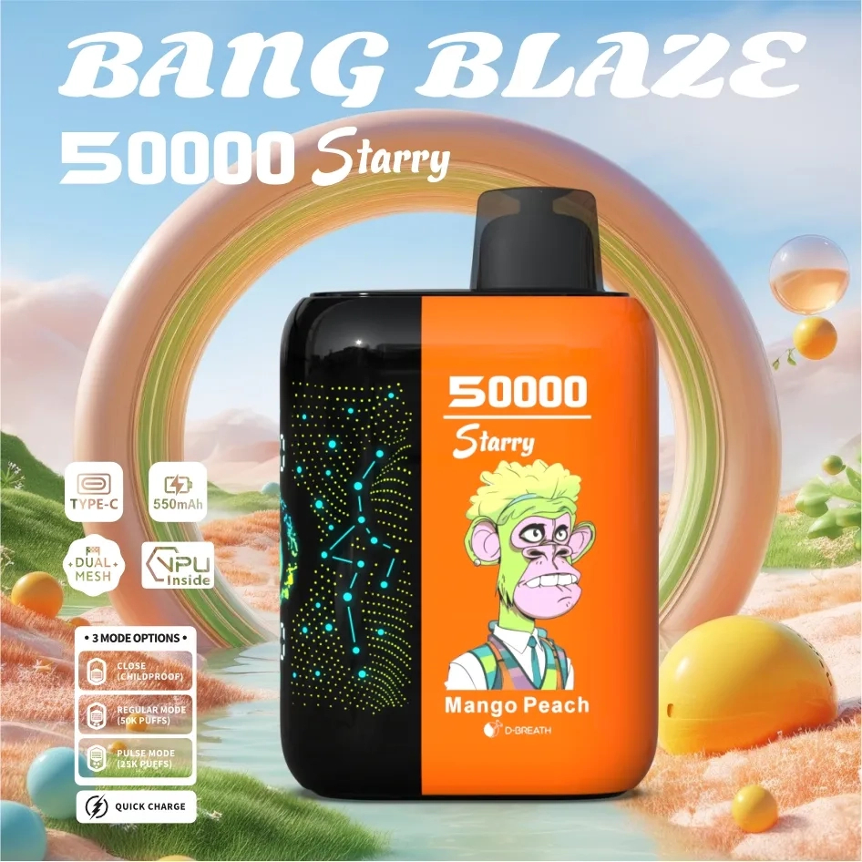Bang Blaze 50000 Puffs – スターリースクリーン 使い捨てVAPE