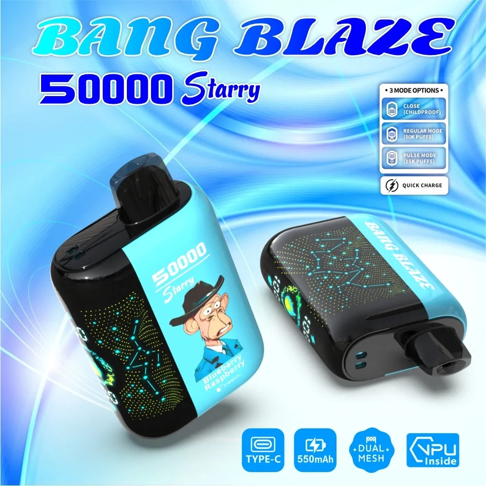 Bang Blaze 50000 Puffs – スターリースクリーン 使い捨てVAPE