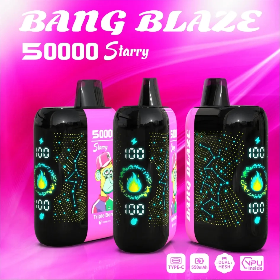 Bang Blaze 50000 Puffs – スターリースクリーン 使い捨てVAPE
