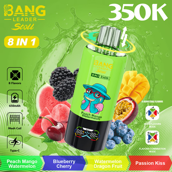 BANG LEADER STOLL 350K– 8 in 1 Flavors