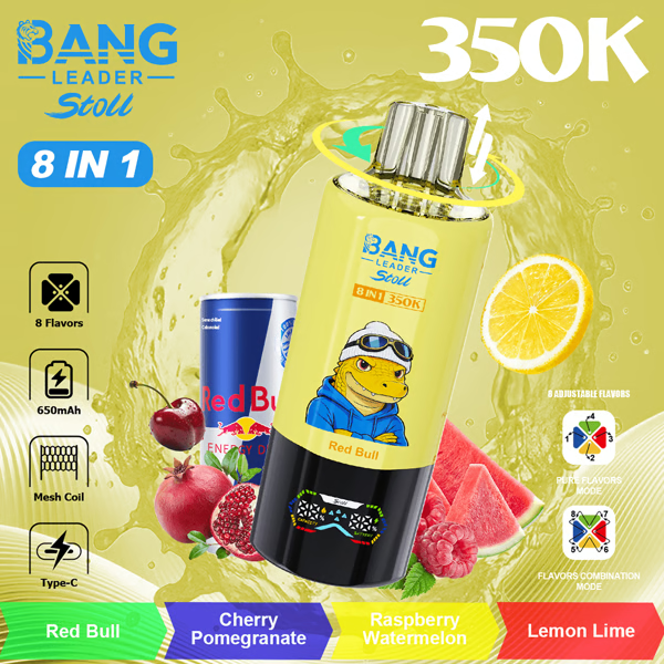 BANG LEADER STOLL 350K– 8 in 1 Flavors