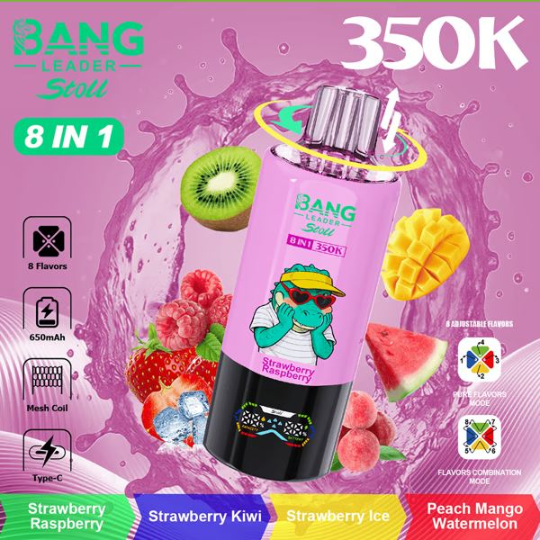 BANG LEADER STOLL 350K– 8 in 1 Flavors