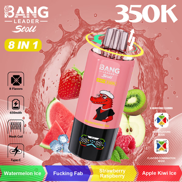 BANG LEADER STOLL 350K– 8 in 1 Flavors
