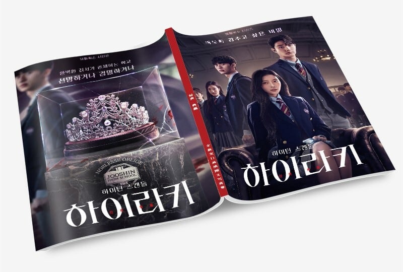 韓国ドラマ『ヒエラルキー』写真集1冊 A4ポスター4枚 しおり4枚 LOMOカード10枚-華流グッズストア
