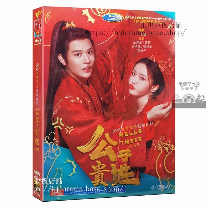 中国ドラマ公子?姓HI MEN DVDジャケット経済版高画質全話 海外盤正規品-華流グッズストア
