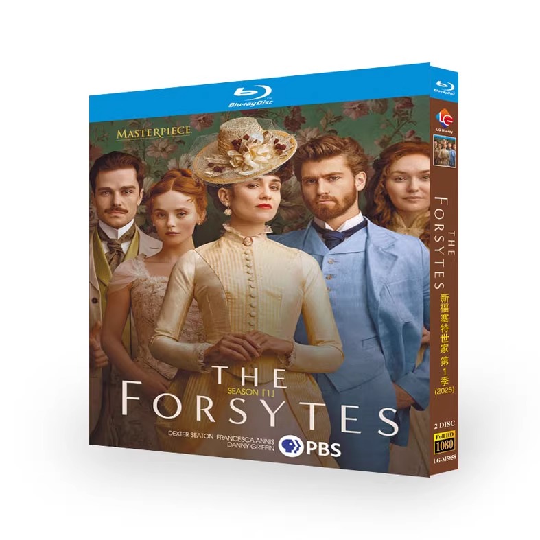 海外ドラマ「The Forsytes Season 1 (2025)」 ブルーレイ[Blu-ray-BOX] 2-DISC フランチェスカ・アニス ジャック・ダヴェンポート-華流グッズストア
