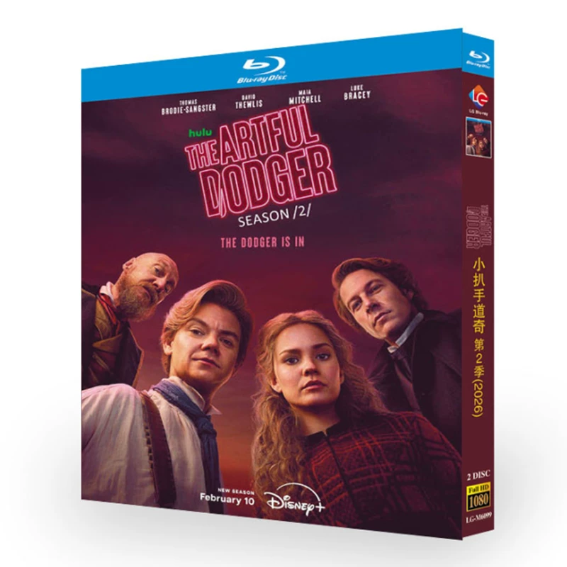 海外ドラマ「アートフル・ドジャー シリーズ2」 日本語字幕ブルーレイ[Blu-ray-BOX] 2-DISC 製作：-華流グッズストア
