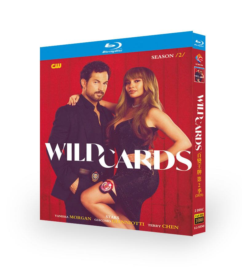 海外ドラマ「Wild Cards Season 2 (2025)」ブルーレイ2枚組[Blu-ray-BOX]-華流グッズストア

