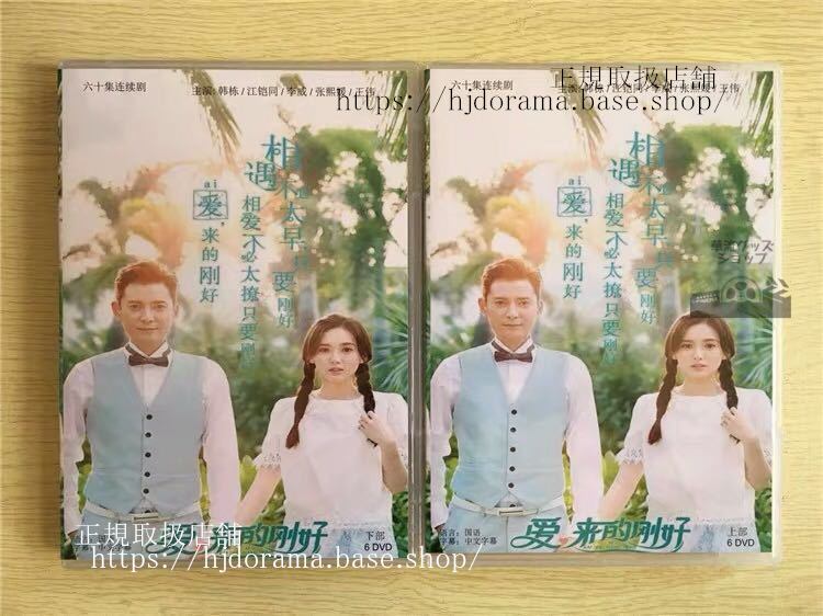 「愛来的剛好」DVD-BOX Love Just Come 韓棟 ハンドン 江鎧同 全話 中国盤 未使用-華流グッズストア
