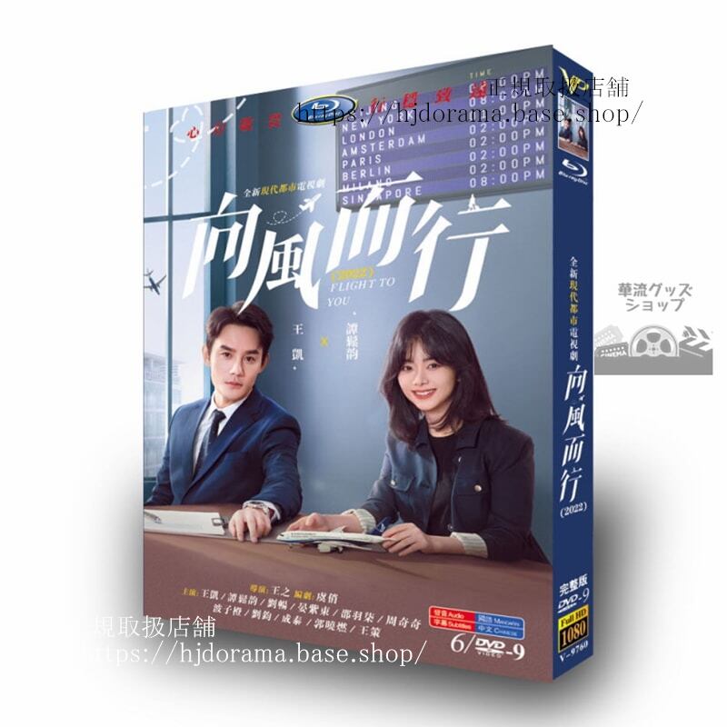 中国ドラマ「向風而行」（英語：Flight To You）DVDジャケット経済版高画質全話 海外盤-華流グッズストア

