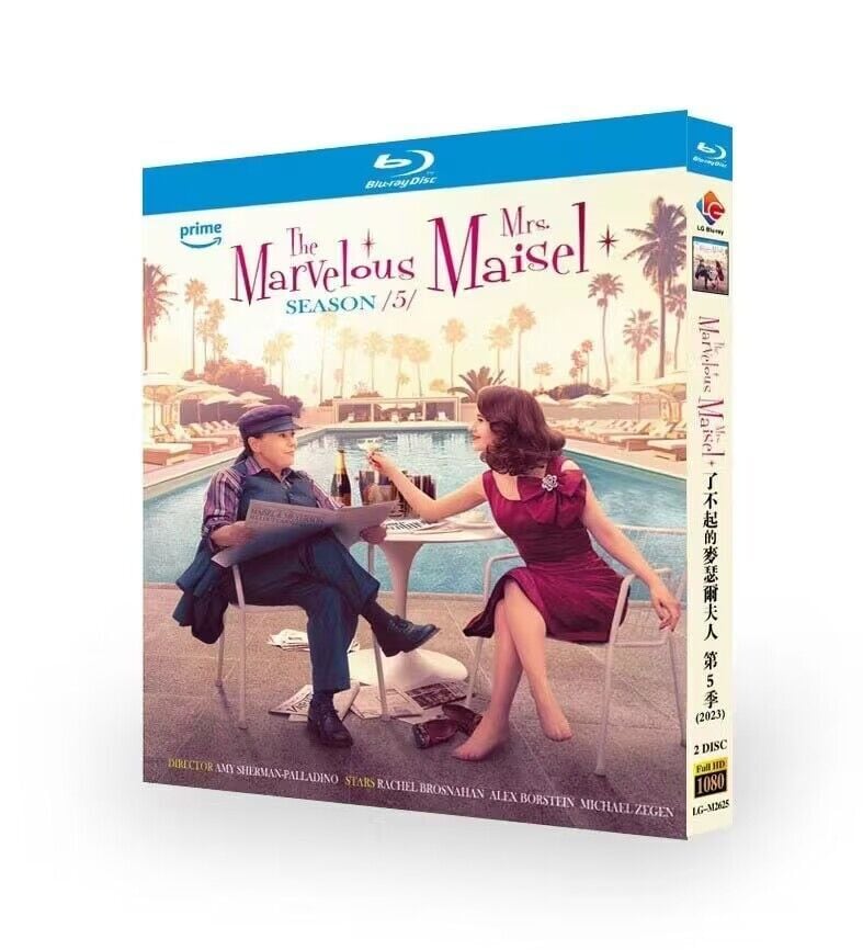 海外ドラマ日本語字幕マーベラス・ミセス・メイゼル シーズン5 The Marvelous Mrs. Maisel Season 5ブルーレイ高画質-華流グッズストア
