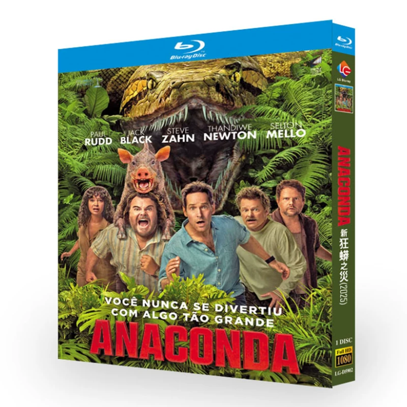 映画「アナコンダ」 ブルーレイ[Blu-ray-BOX] 1-DISC ポール・ラッド ジャック・ブラック-華流グッズストア
