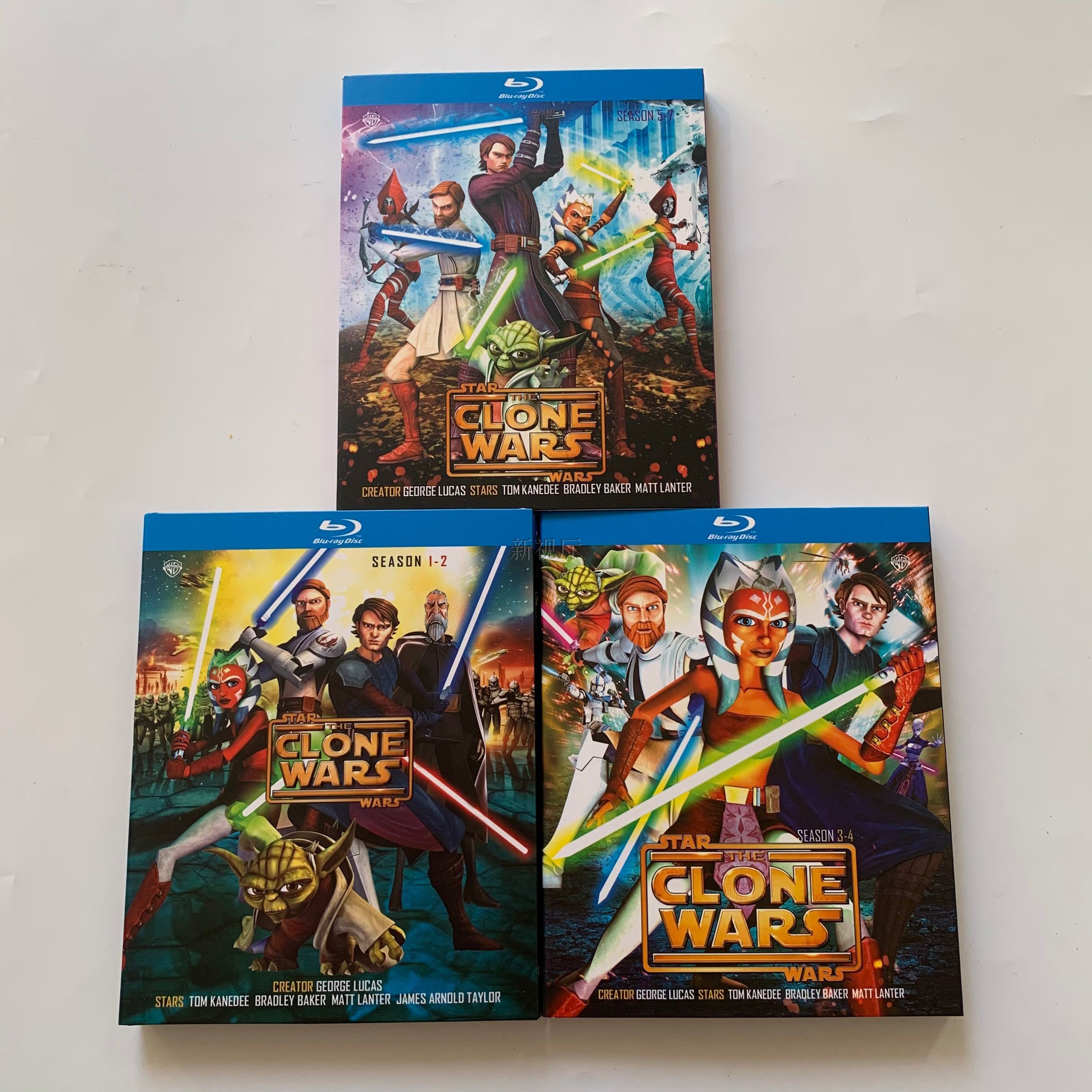 海外ドラマ「スター・ウォーズ/クローン・ウォーズ」シリーズ5-7ブルーレイ4枚組[Blu-ray-BOX] Star Wars: The Clone Wars-華流グッズストア
