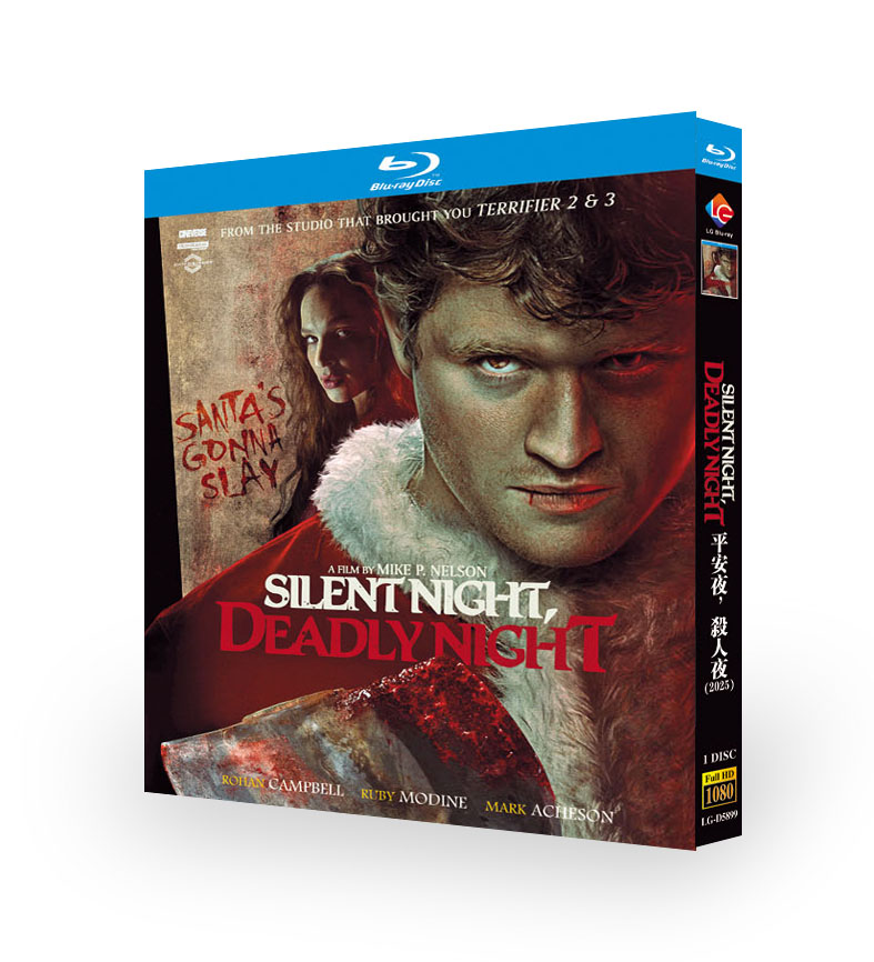 映画「Silent Night, Deadly Night (2025)」 ブルーレイ[Blu-ray-BOX] 1-DISC ロアン·キャンベル ルビー·モデイン-華流グッズストア
