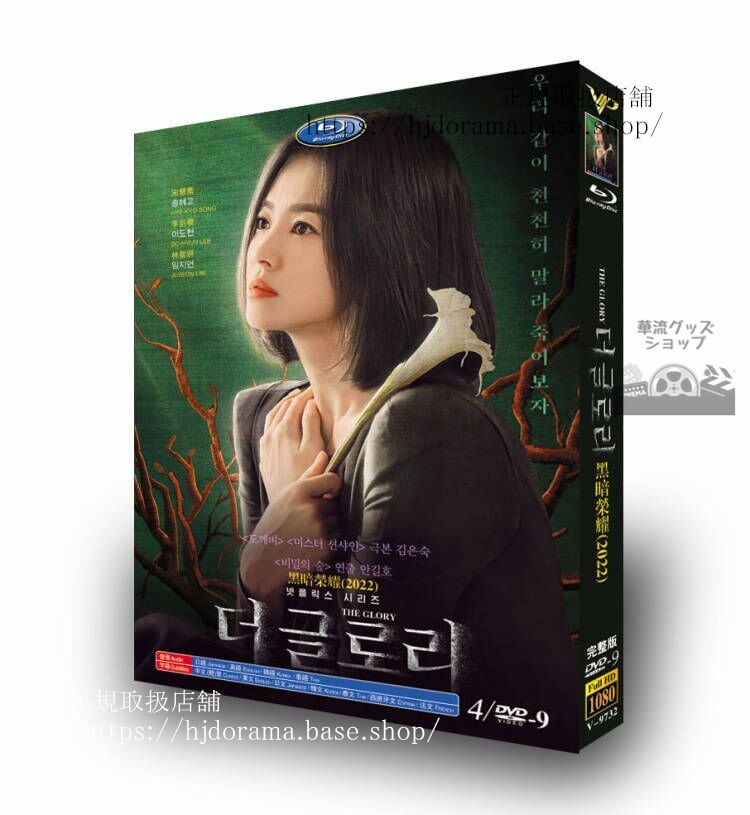 韓国ドラマ日本語字幕付き「ザグローリー」 DVDジャケット経済版高画質全話 海外盤-華流グッズストア
