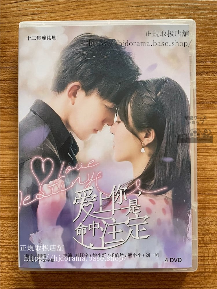 中国ドラマ「愛上祢是命中注定」DVD-BOX 劉軒宇徐小舒 Love Destiny 全話 中国盤-華流グッズストア
