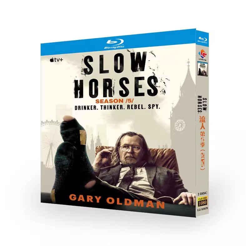 海外ドラマ「窓際のスパイ シーズン5」 日本語字幕ブルーレイ[Blu-ray-BOX] 2-DISC ゲイリー・オールドマン ジャック・ロウデン-華流グッズストア
