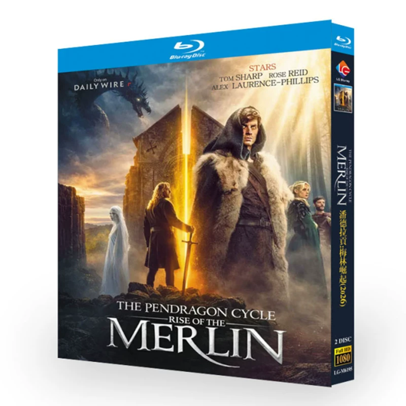 海外ドラマ「The Pendragon Cycle: Rise of the Merlin (2026)」 ブルーレイ[Blu-ray-BOX] 2-DISC ローズ・リード マイルズ・クロホシー-華流グッズストア
