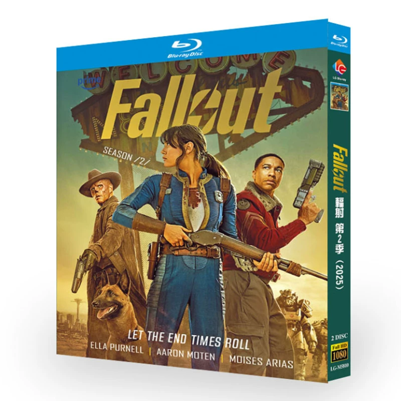 海外ドラマ「フォールアウト シーズン2」 日本語字幕ブルーレイ[Blu-ray-BOX] 2-DISC エラ・パーネル アーロン・モートン-華流グッズストア
