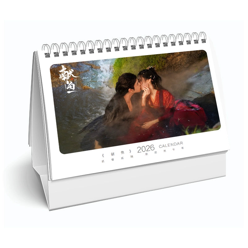 献鱼 写真集1冊 A4ポスター4枚 しおり4枚 LOMOカード10枚-華流グッズストア
