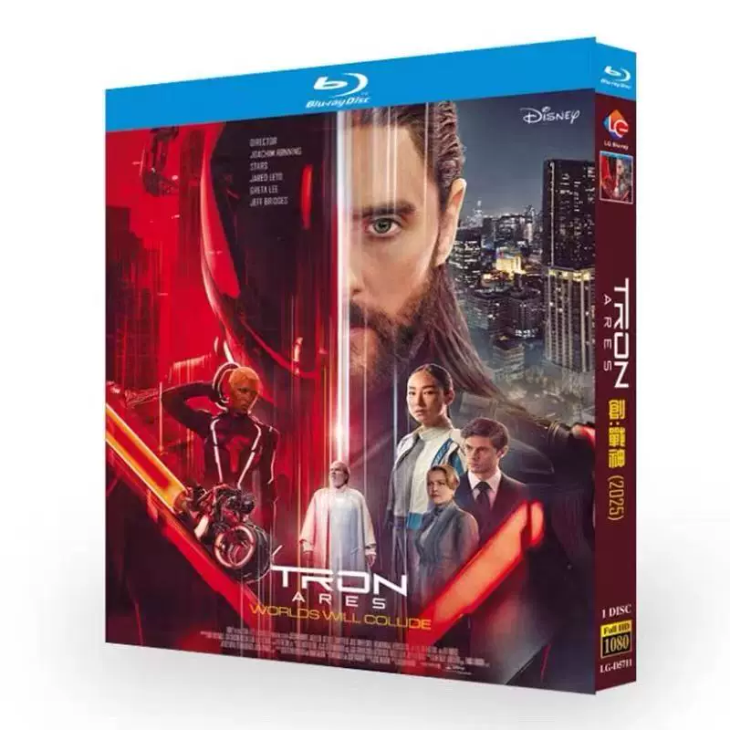 映画「トロン：アレス」 日本語字幕ブルーレイ[Blu-ray-BOX] 1-DISC-DISC ジャレッド・レト グレタ・リー-華流グッズストア

