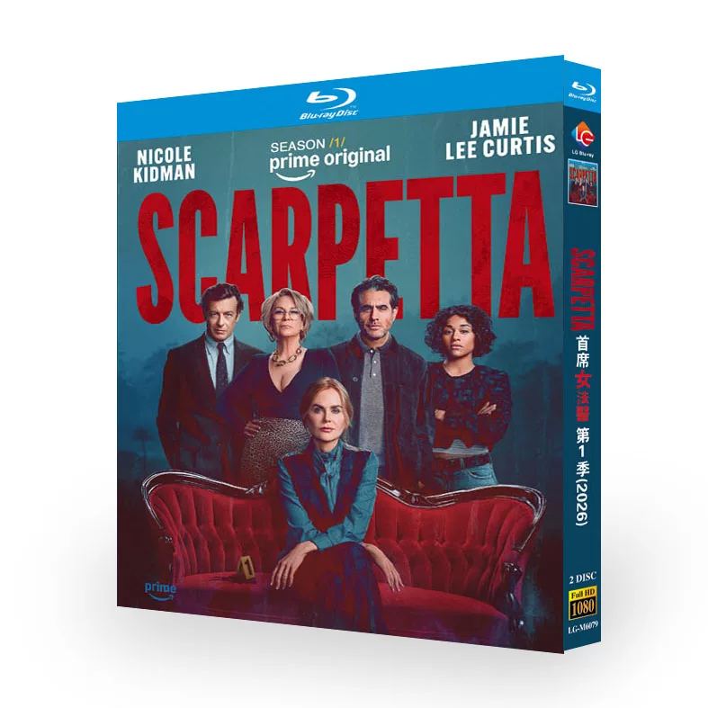 海外ドラマ「スカーペッタ シリーズ1」 日本語字幕ブルーレイ[Blu-ray-BOX] 2-DISC ニコール・キッドマン ジェイミー・リー・カーティス-華流グッズストア
