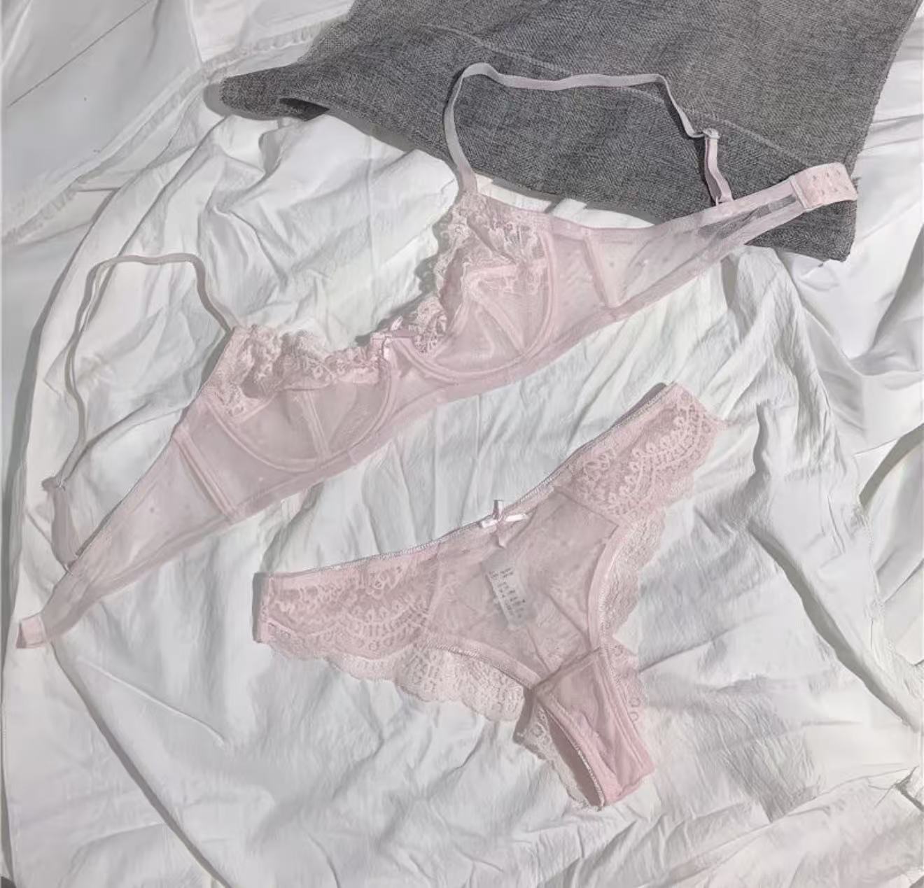 性感蕾絲內衣誘人單層文胸